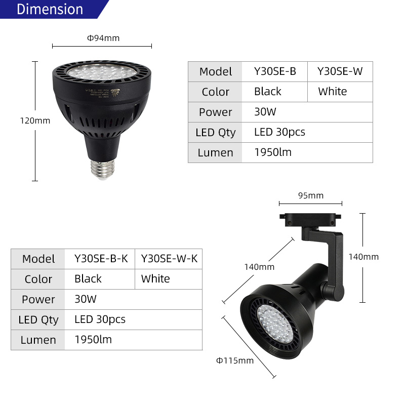 Grow Light Led - Y30SE Tam Spektrum Alüminyum Led Akvaryum