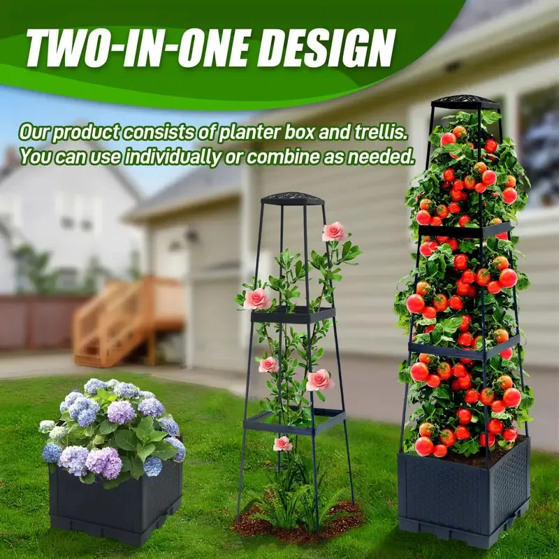 Indoor Herb Garden - Kendi kendine sulanan dikim kutusu ve
