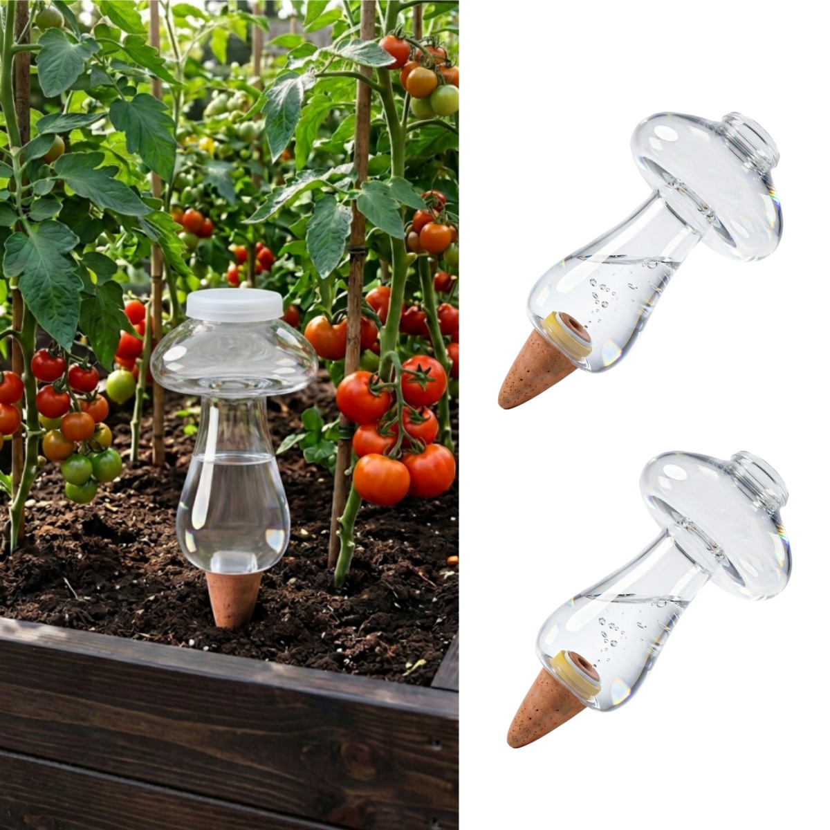 Self Watering Planter - 300 ml Kendiliğinden Sulanan Küreler, İç