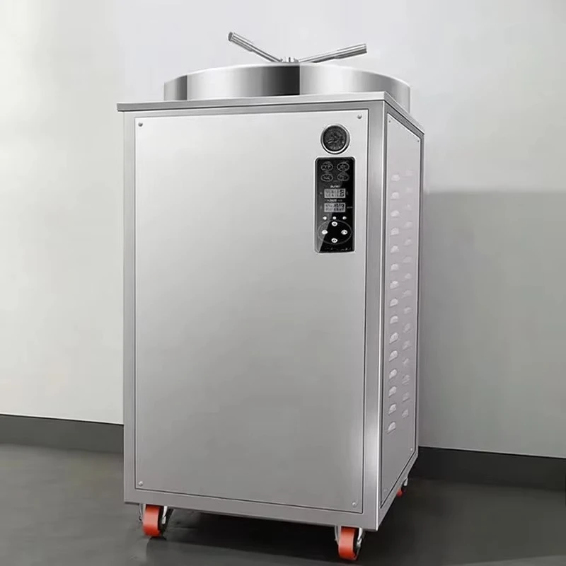 Grow Bag - 200L Dikey Mantar Otoklavı Buhar Sterilizasyon