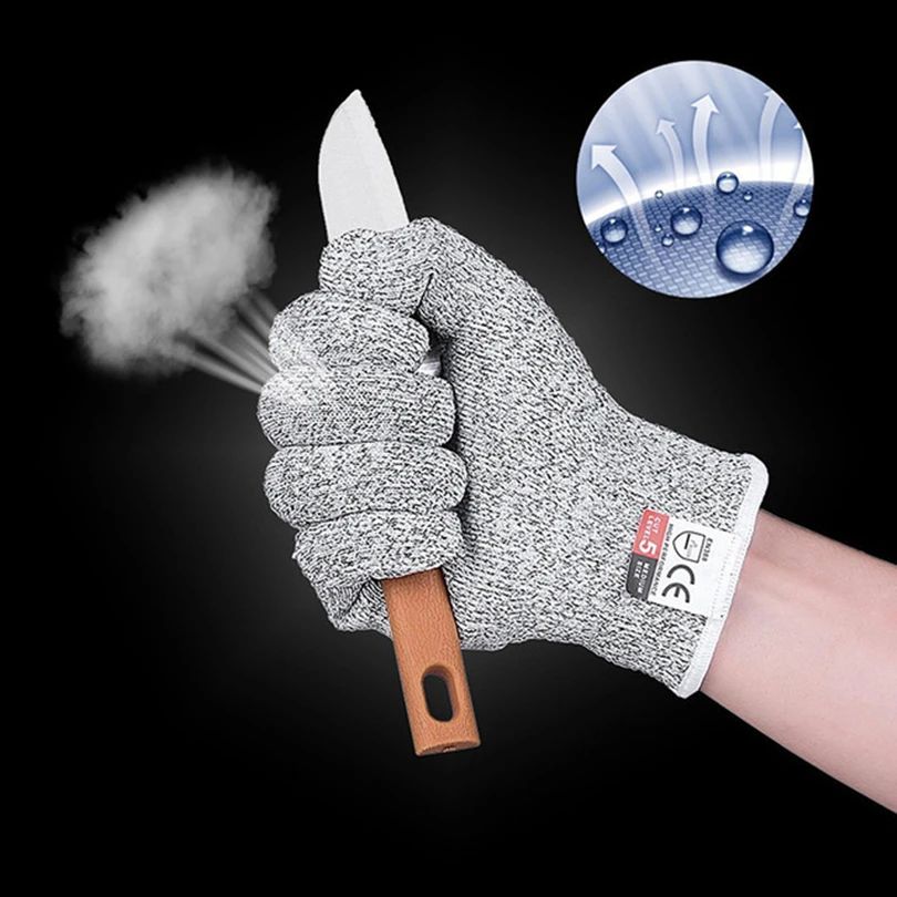 Garden Gloves - HPPE Seviye 5 Kesilmeye Karşı Dayanıklı