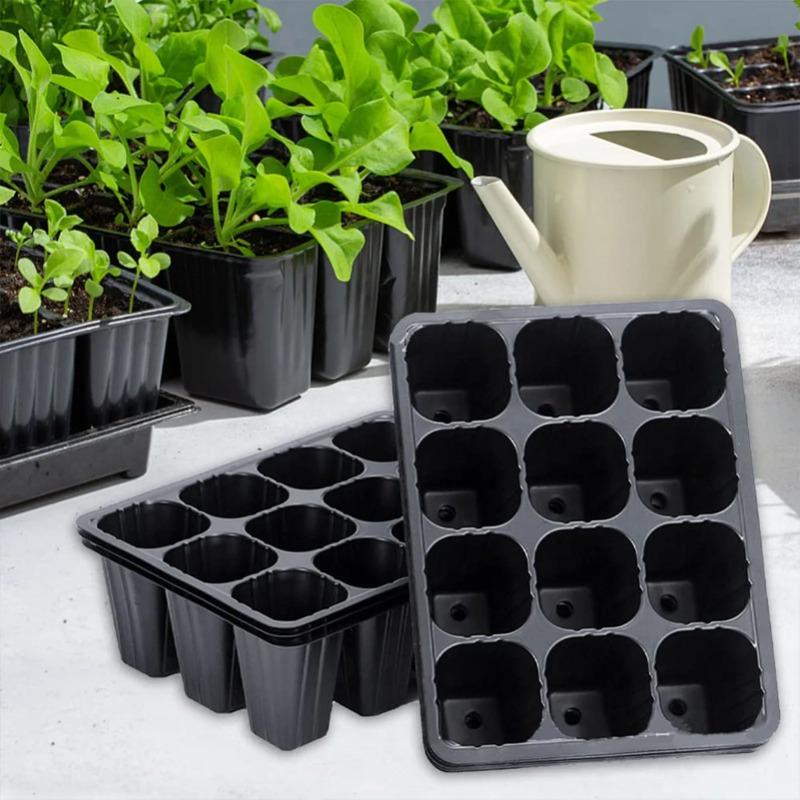 Seed Starter Tray - 12 Delik Sebze Fide Saksıları Fide