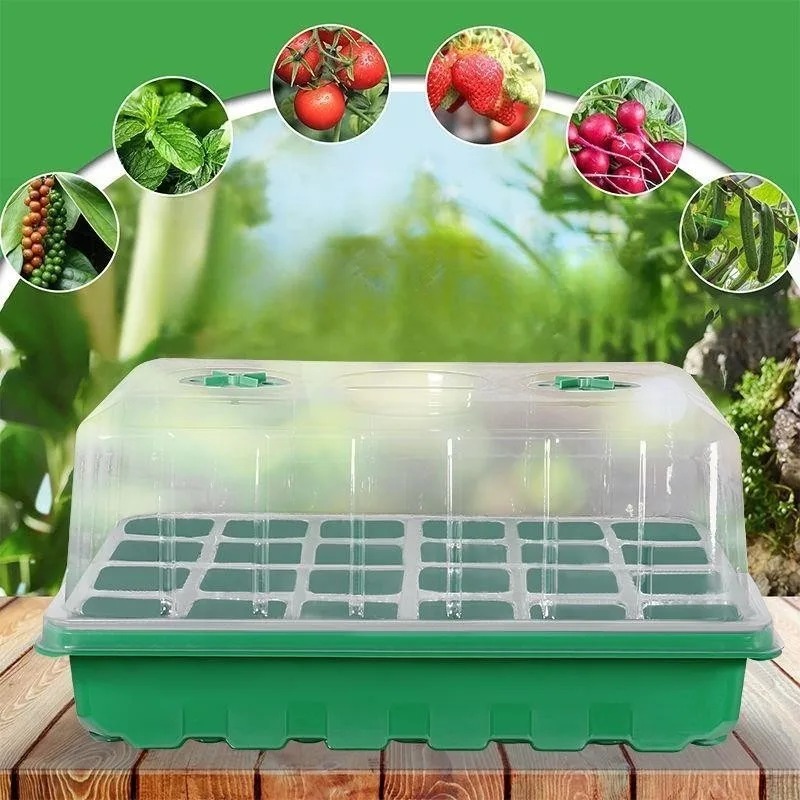 Seed Starter Tray - 1/5 Parçalı Fide Tepsisi Seti -