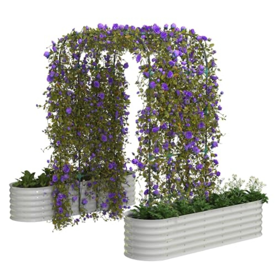 Raised Garden Bed - Dış mekan kullanımı için uygun, 96