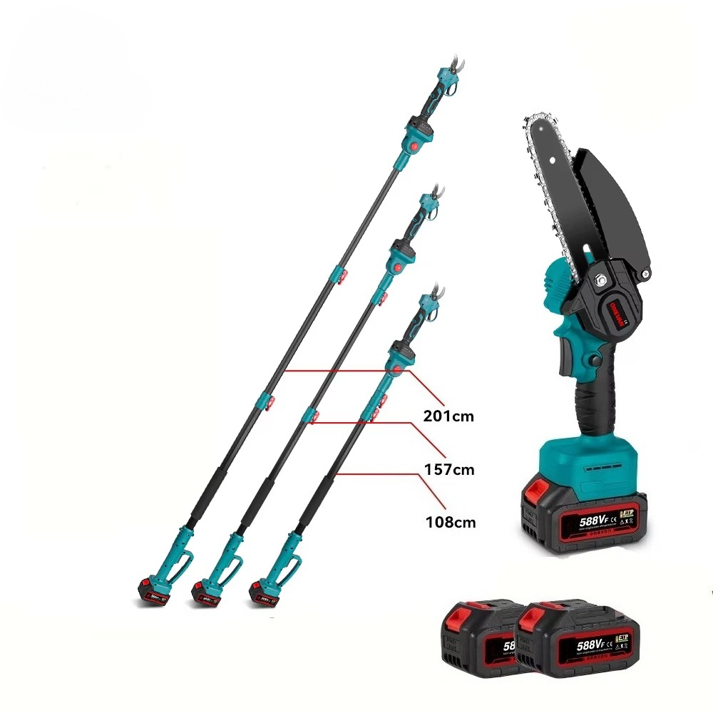 Pruning Shears - Fırçasız Elektrikli Uzun Saplı Akülü Budama
