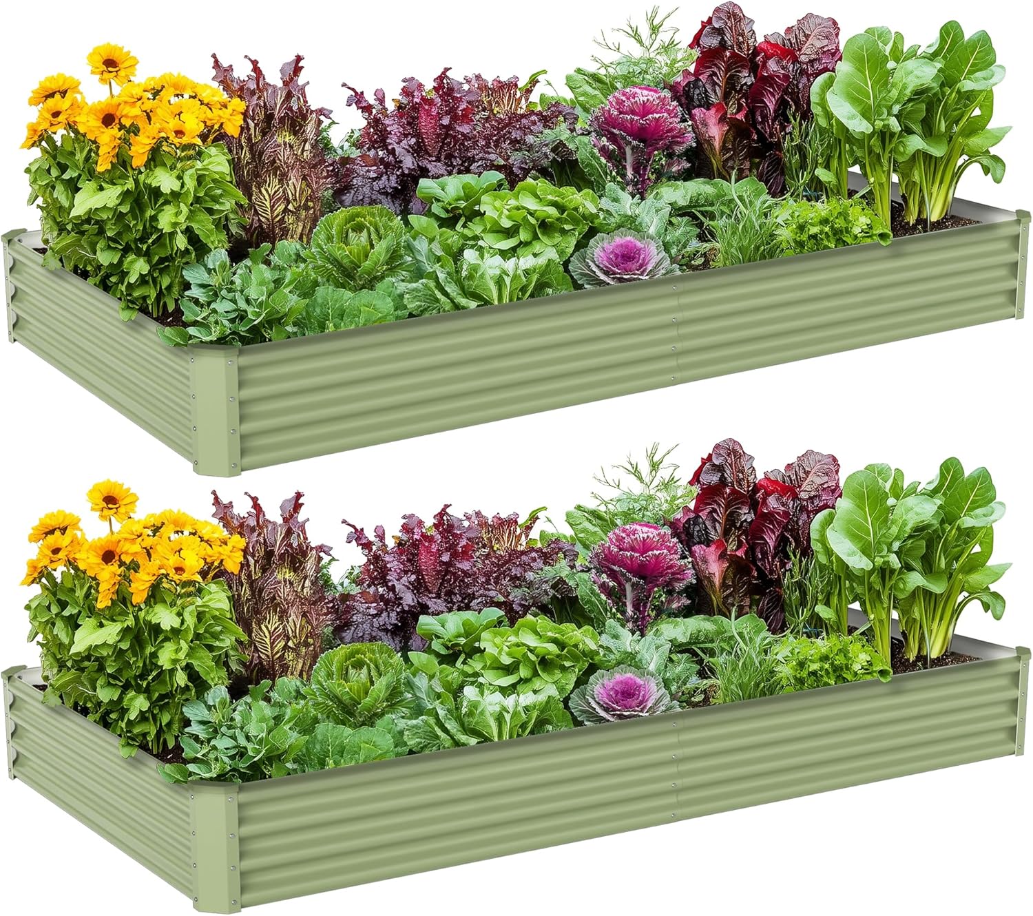 Raised Garden Bed - Açık Hava Sebze Bahçesi Metal Yükseltilmiş