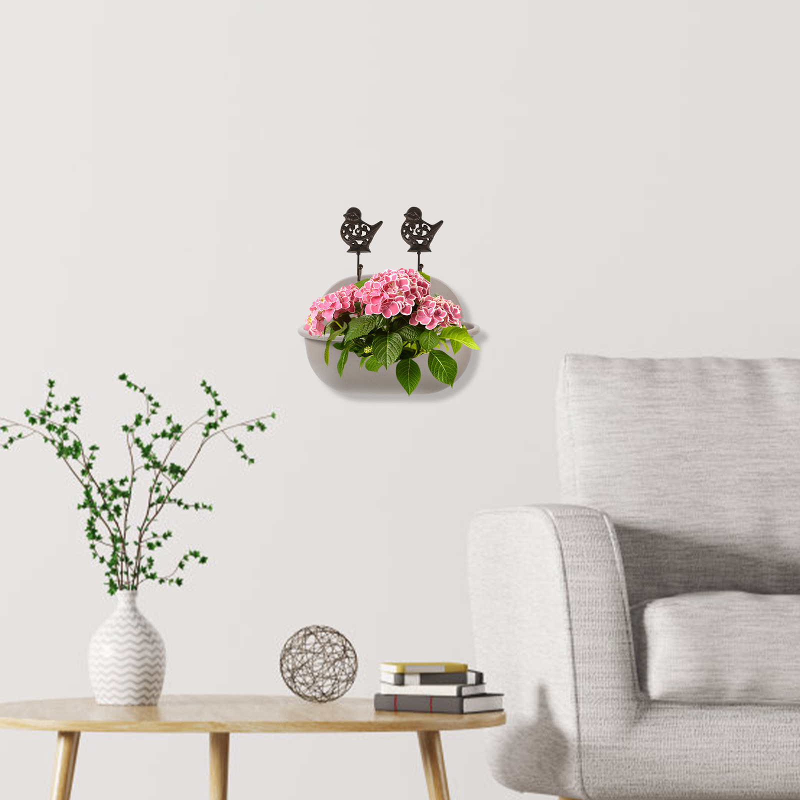 Vertical Planter - Asılabilir, İç ve Dış Mekanlarda Kullanılabilen,