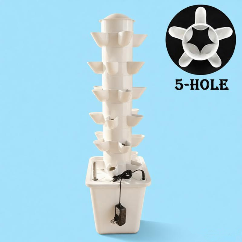 Hydroponic Kit - Hidroponik Yetiştirme Sistemi Seti, 6 Katlı,