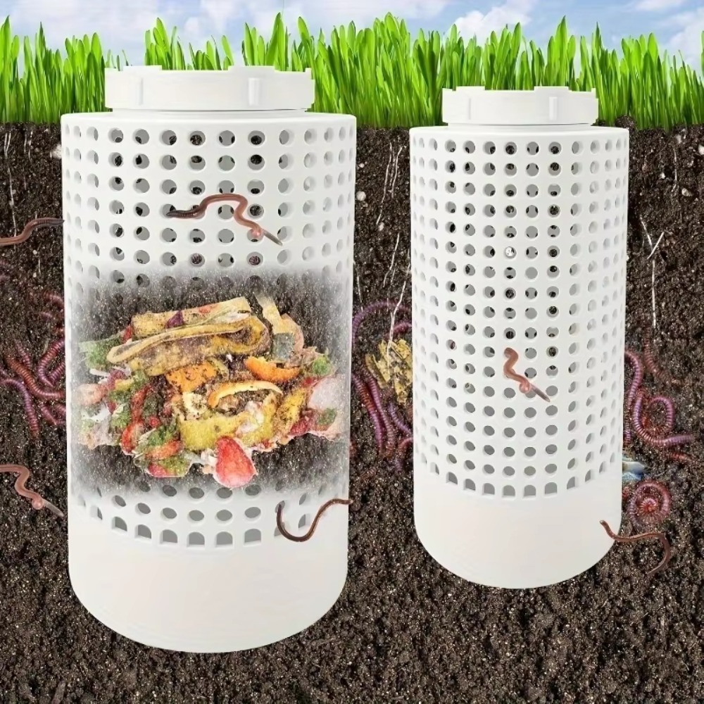 Compost Bin - 1 adet Yerden Tasarruf Sağlayan PVC