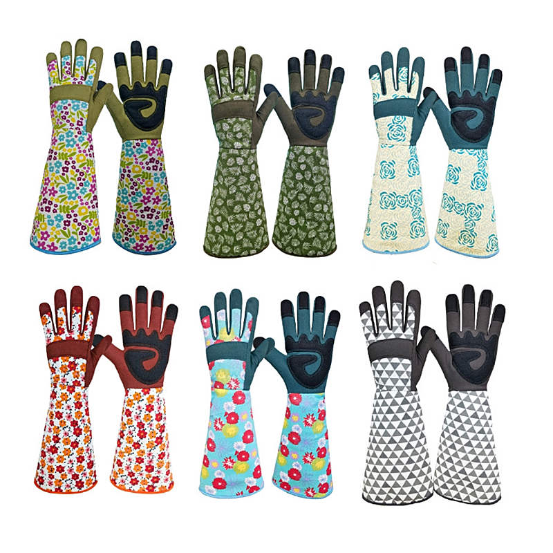 Garden Gloves - Kadın Uzun Kollu Bahçe Eldivenleri Polyester