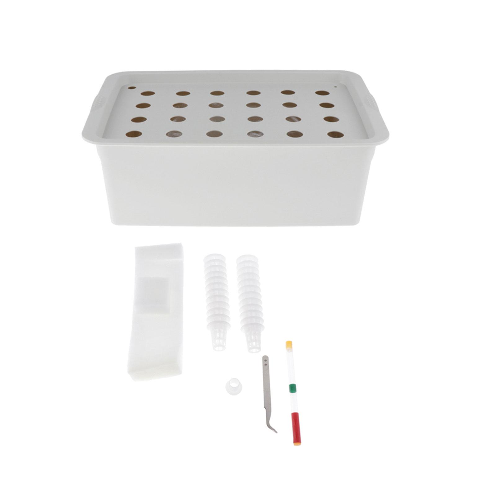 Hydroponic Kit - Evde Sebze Yetiştirme İçin 24 Yuvalı,