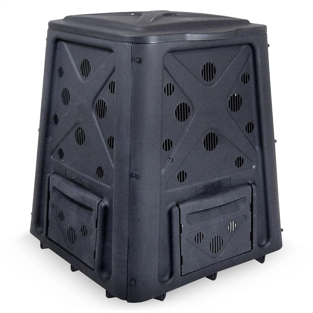 Compost Bin - 60 Galonluk 4 Kapılı Havalandırmalı Dış