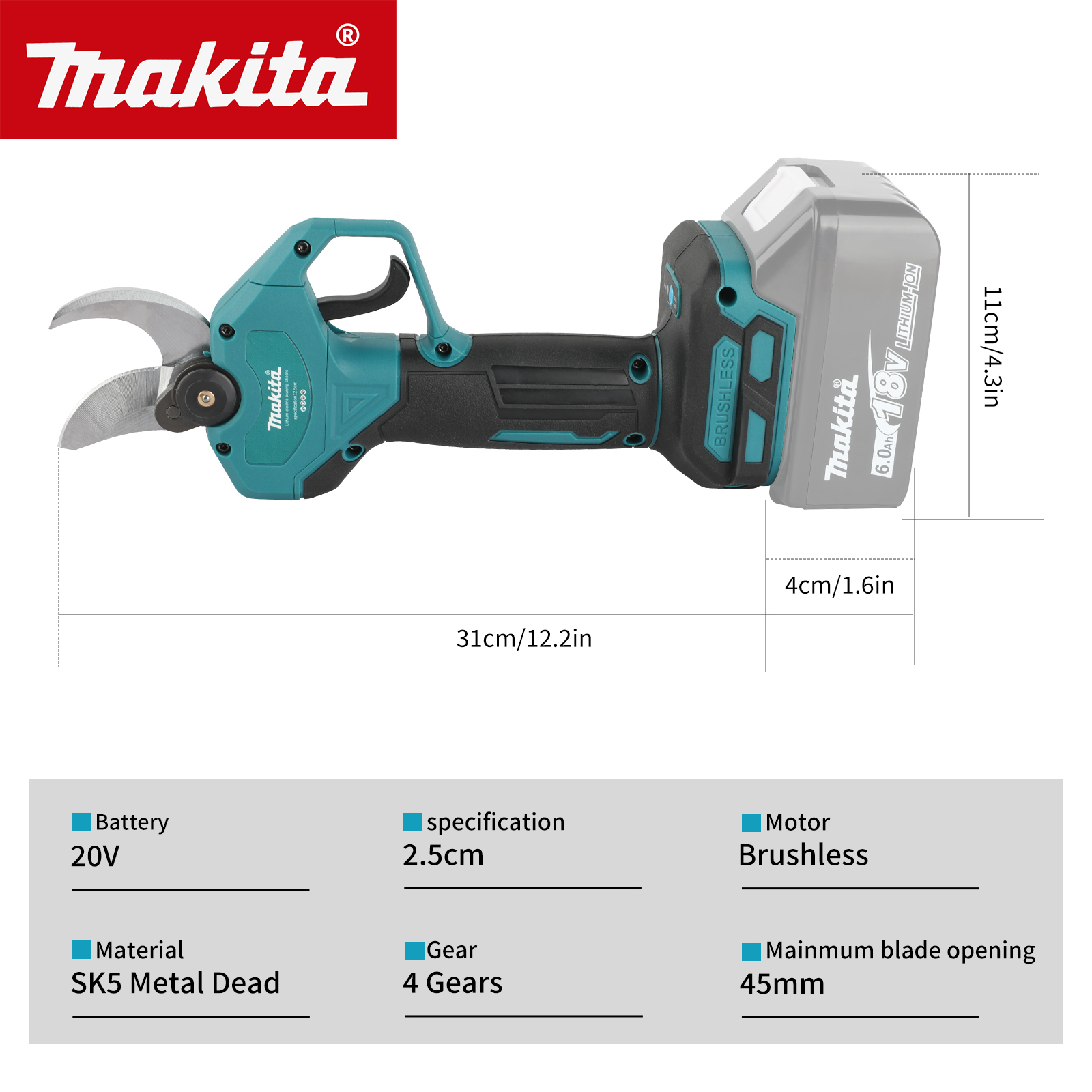 Kablosuz Elektrikli Budama Mak - Pruning Shears incelemesi ve fiyatı