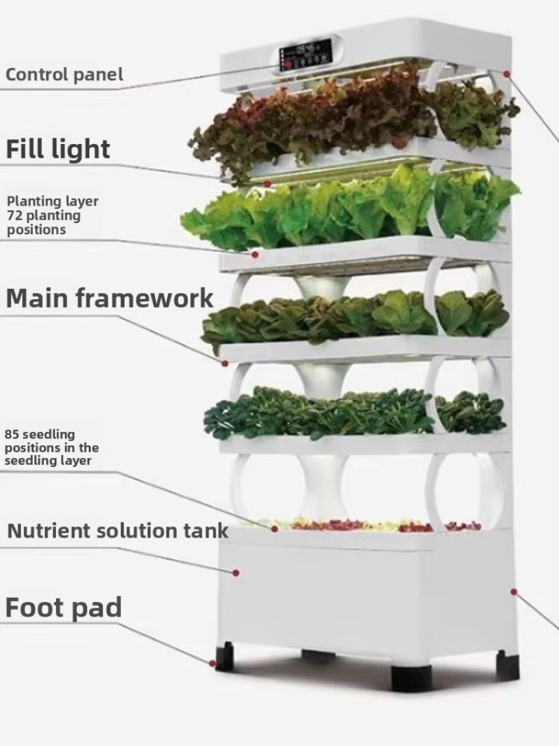 Akıllı topraksız yetiştirme ek - Vertical Planter incelemesi ve fiyatı