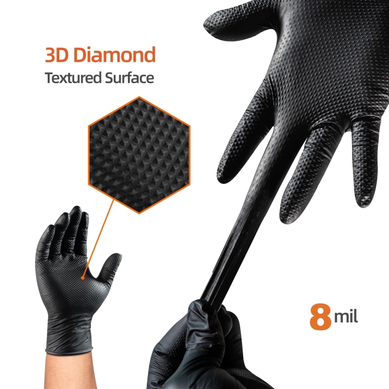 8 Mil Ağır Hizmet Tipi Siyah N - Garden Gloves incelemesi ve fiyatı