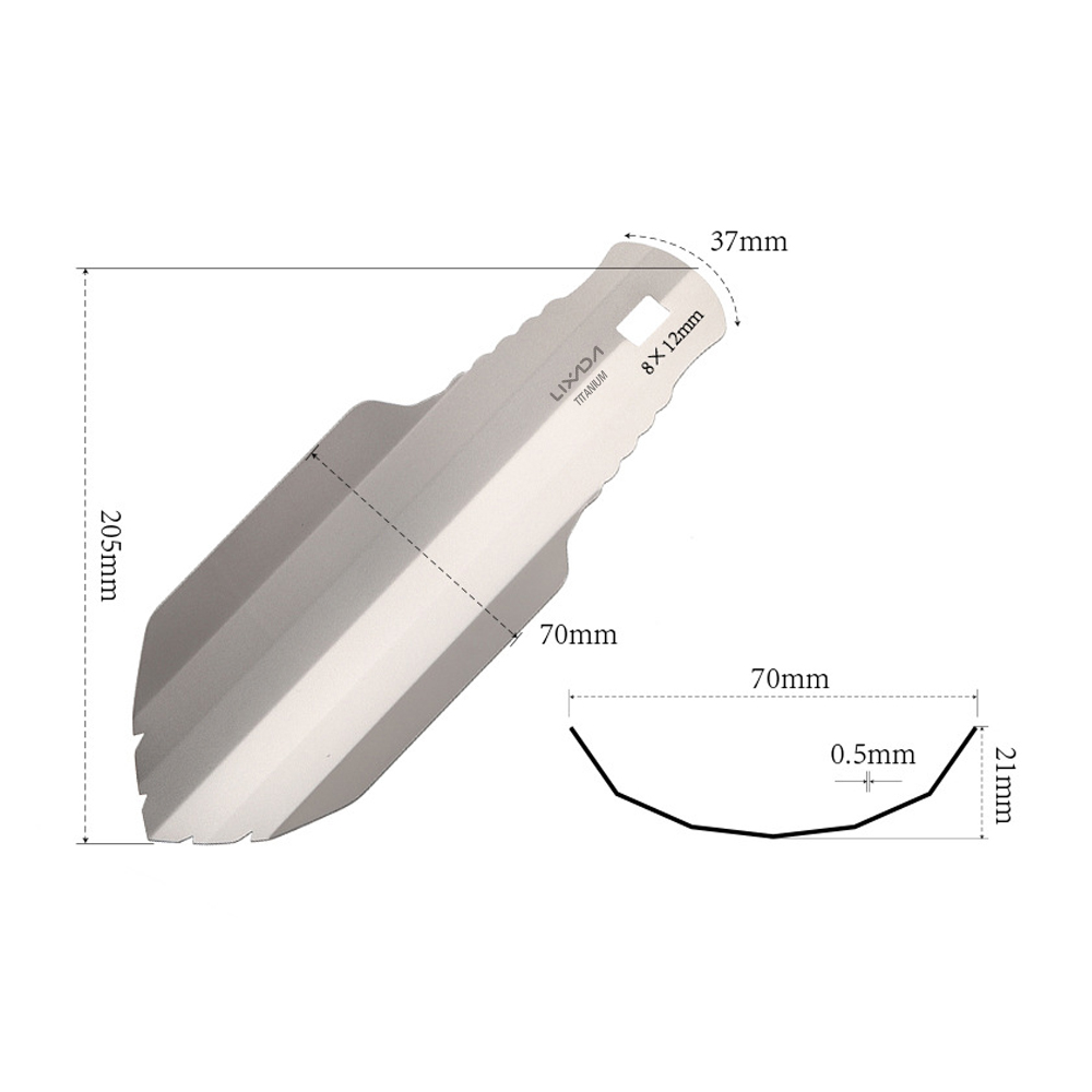 Lixada Titanyum Bahçe El Kürek - Trowel Garden Tools incelemesi ve fiyatı