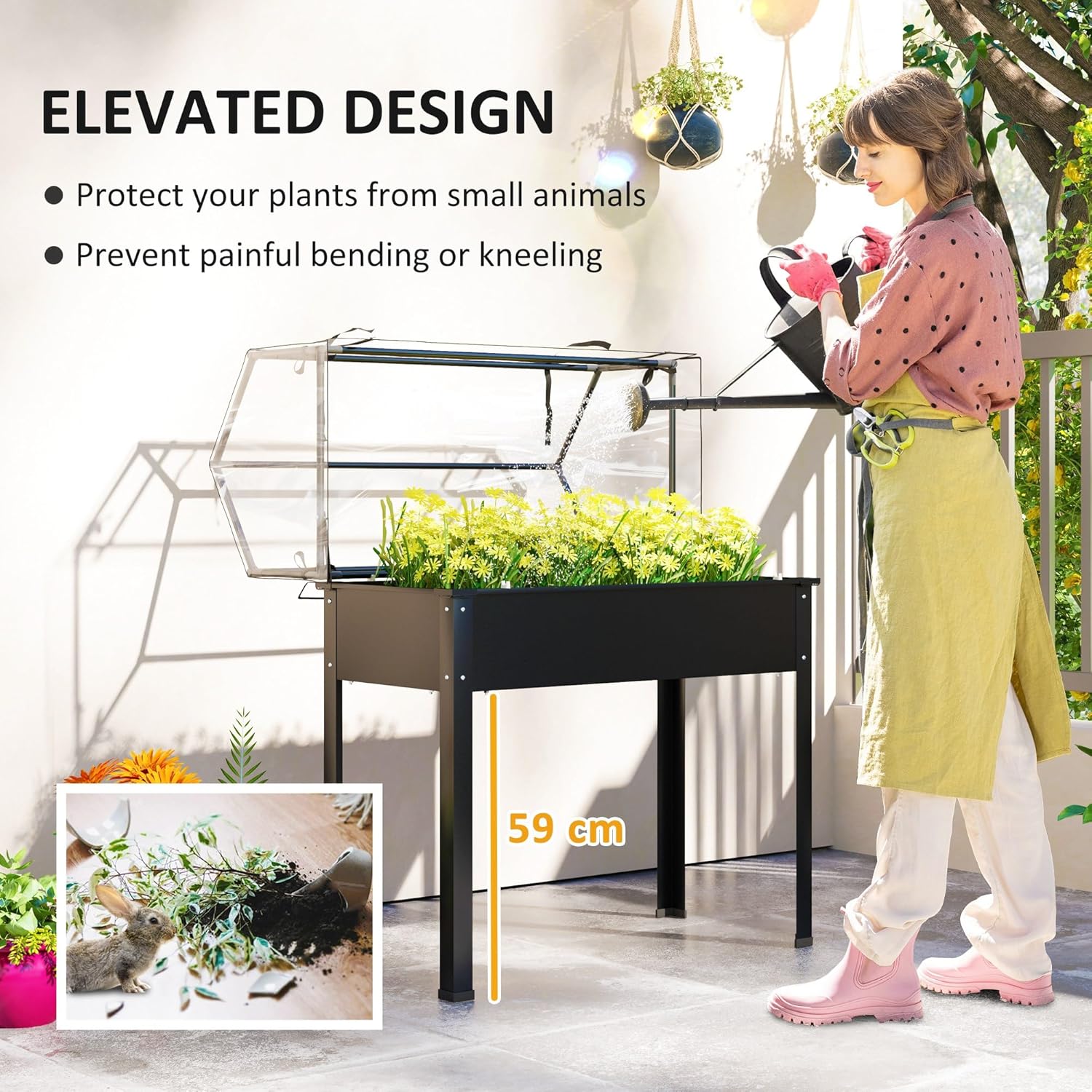 Dış Mekan Kullanımı - Sebzeler - Raised Garden Bed incelemesi ve fiyatı
