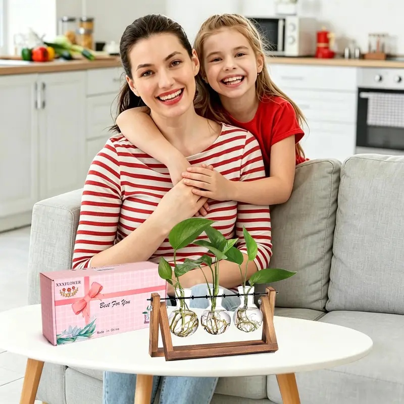 Ahşap Standlı Hidroponik Bitki - Hydroponic Kit incelemesi ve fiyatı