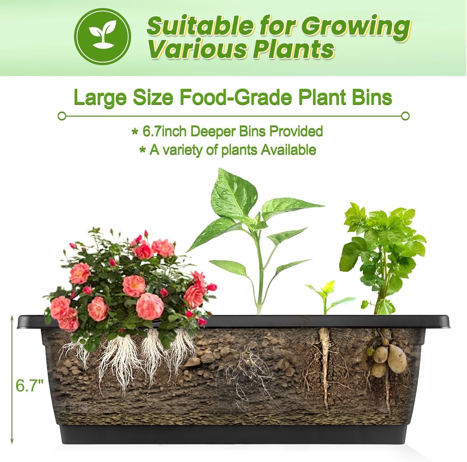Tekerlekli Dikey Yükseltilmiş  - Vertical Planter incelemesi ve fiyatı