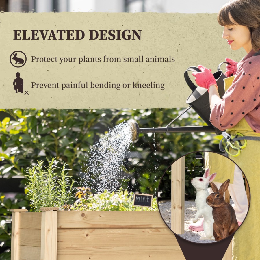 34 cm Yüksekliğinde Bahçe Yata - Raised Garden Bed incelemesi ve fiyatı
