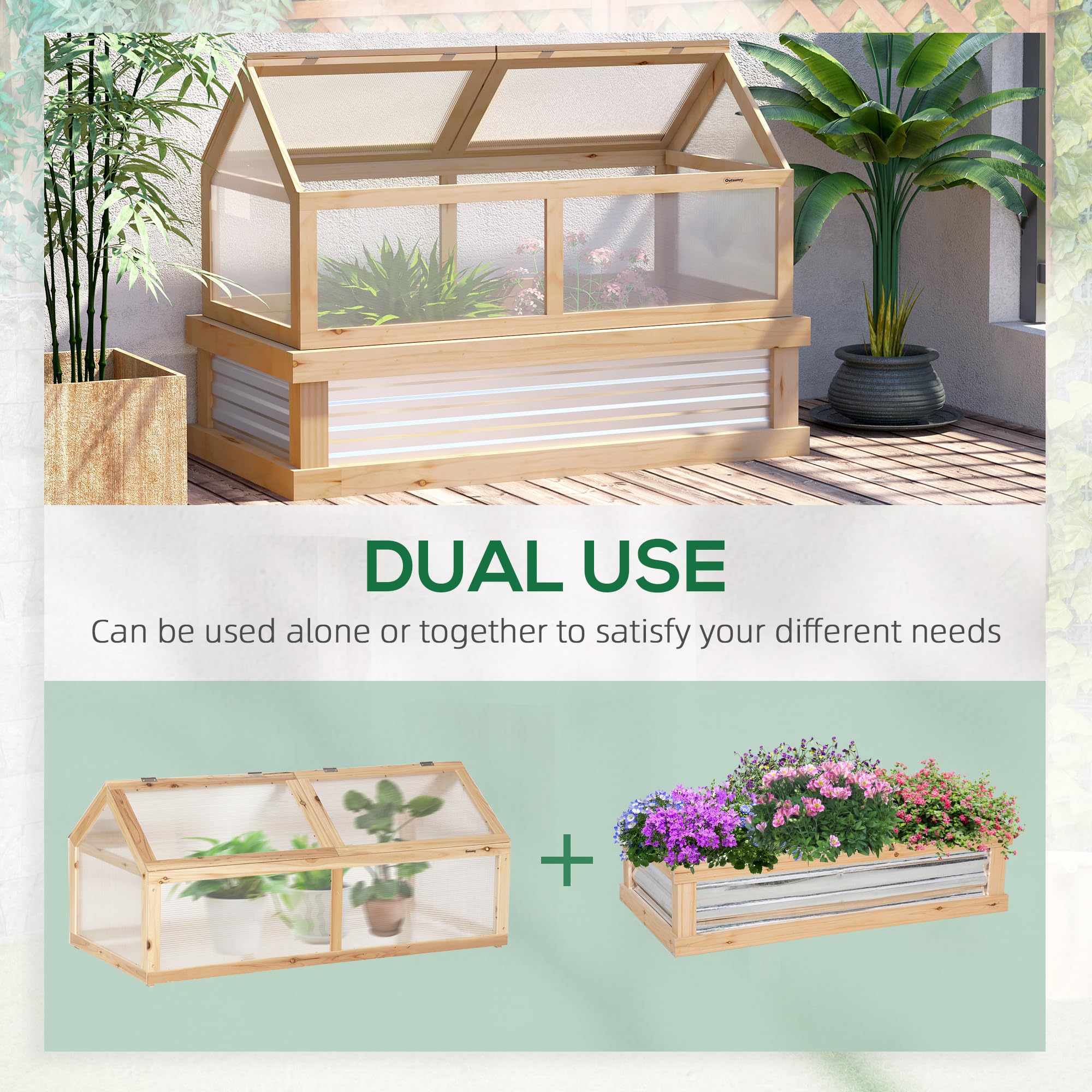 Yükseltilmiş Bahçe Yatağı, Pol - Raised Garden Bed incelemesi ve fiyatı