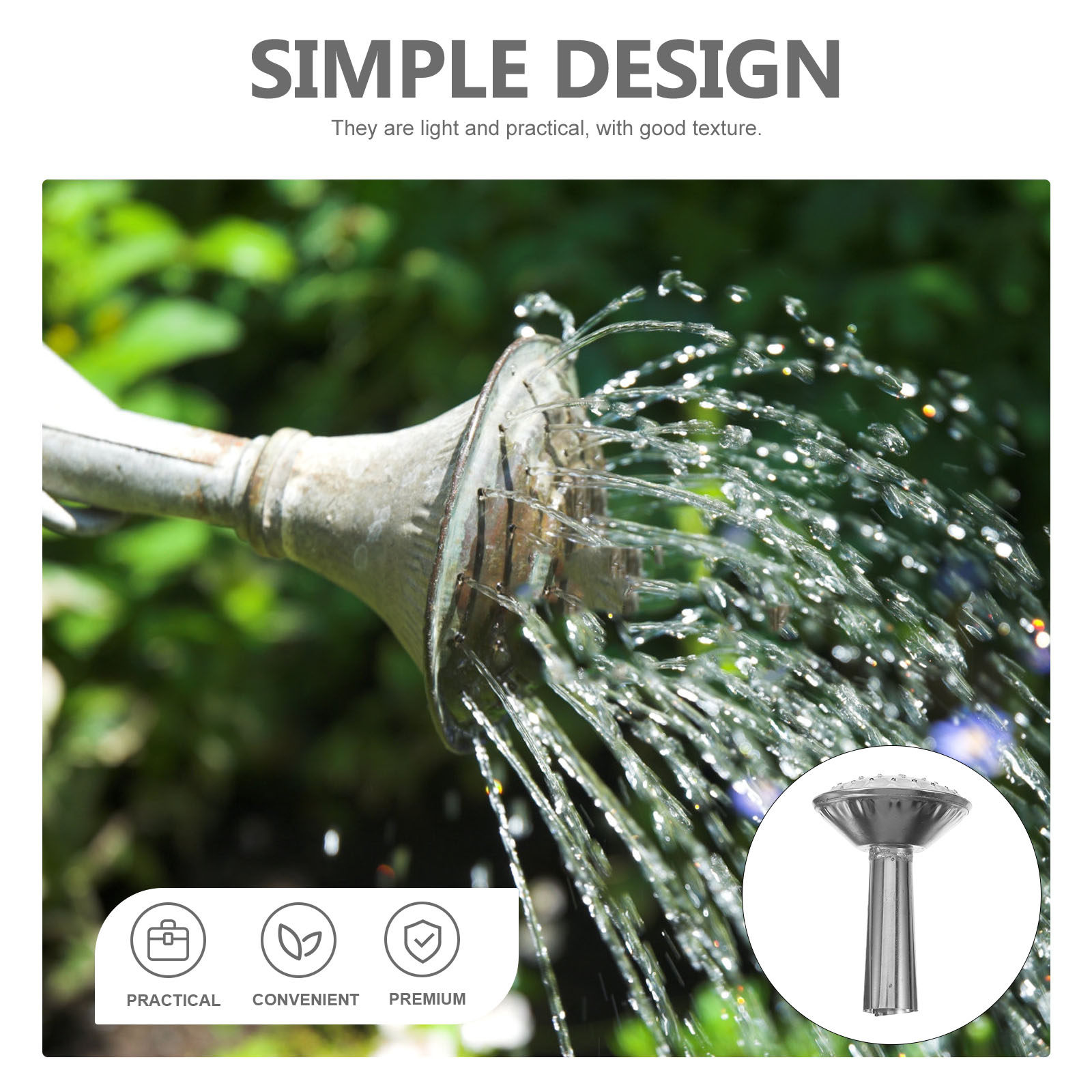 Paslanmaz Çelik Su Püskürtme B - Watering Can incelemesi ve fiyatı