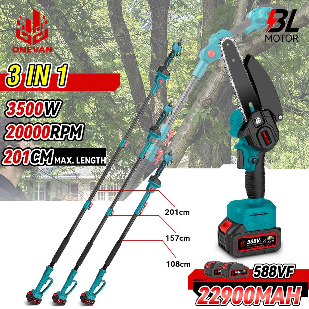 Fırçasız Elektrikli Uzun Saplı - Pruning Shears incelemesi ve fiyatı