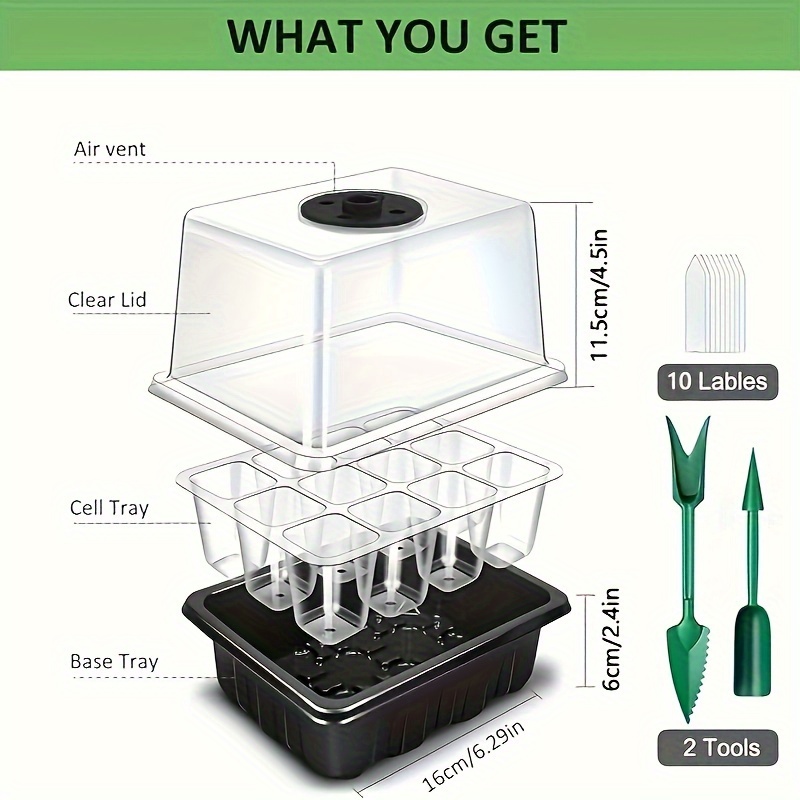 1/2/3'lü Paket 12/24/36 Hücrel - Grow Light Led incelemesi ve fiyatı