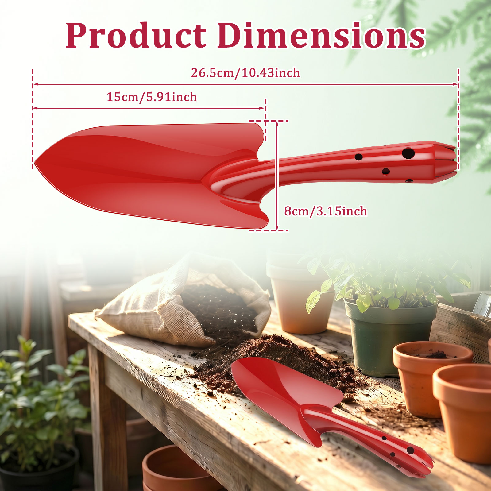 Bahçe Küreği Paslanmaz Metal B - Trowel Garden Tools incelemesi ve fiyatı