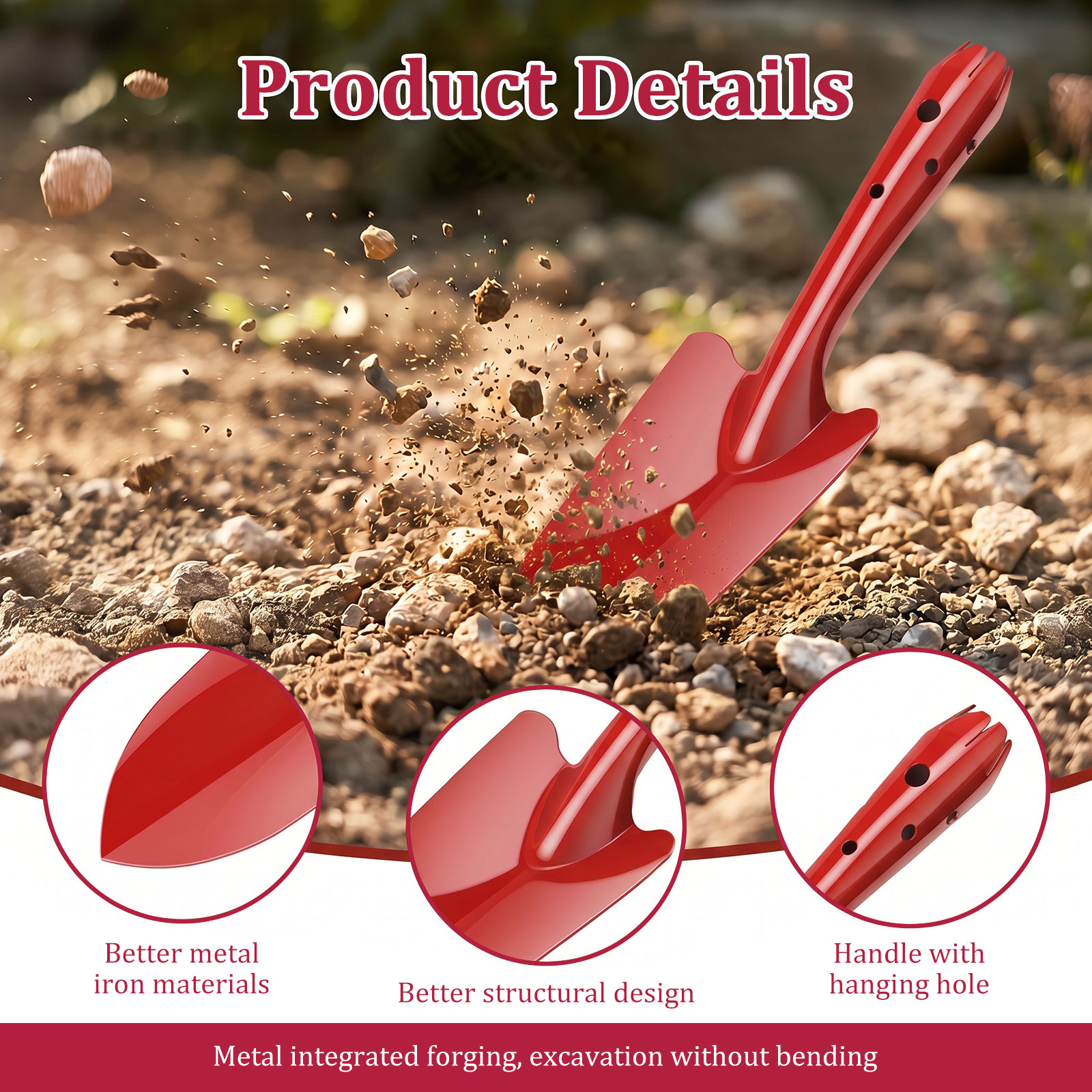 Bahçe Küreği Paslanmaz Metal B - Trowel Garden Tools incelemesi ve fiyatı