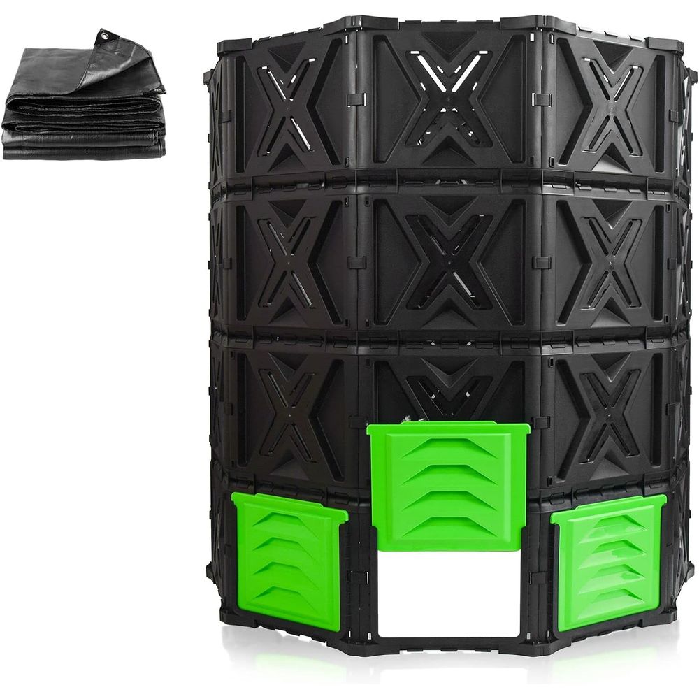 XXL Büyük Kompost Kovası Dış M - Compost Bin incelemesi ve fiyatı