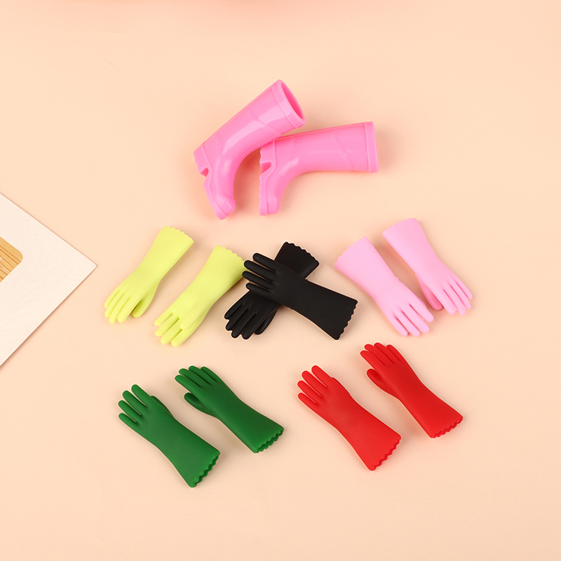 1 takım 1:12 Dollhouse minyatü - Garden Gloves incelemesi ve fiyatı