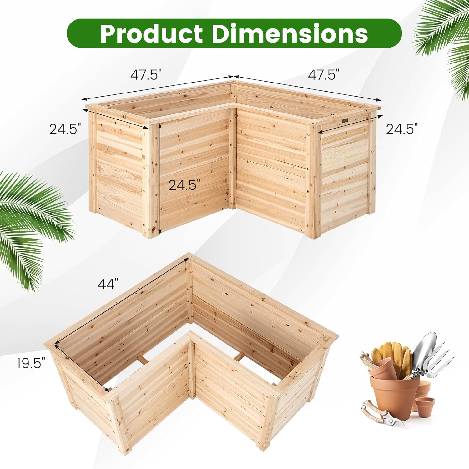Açık Hava Veranda ve Arka Bahç - Raised Garden Bed incelemesi ve fiyatı
