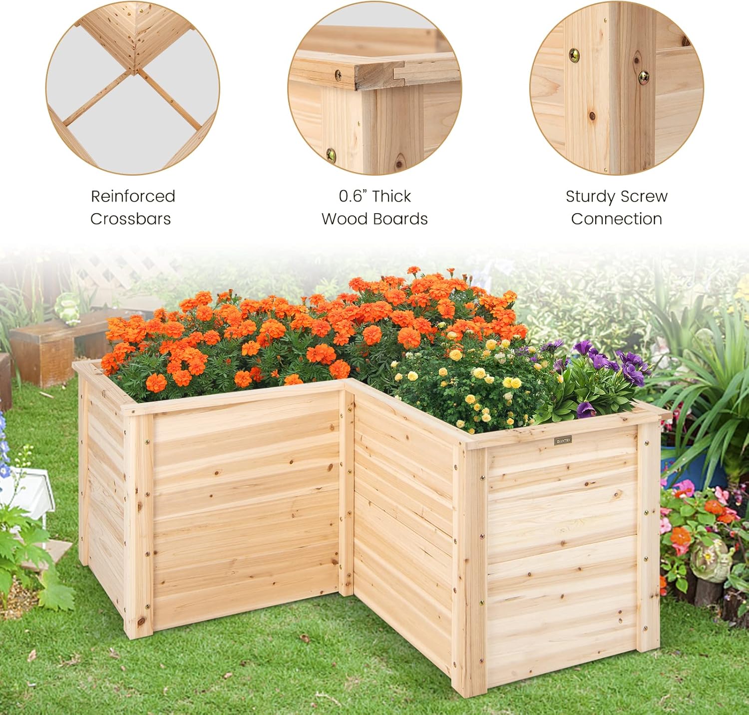 Açık Hava Veranda ve Arka Bahç - Raised Garden Bed incelemesi ve fiyatı