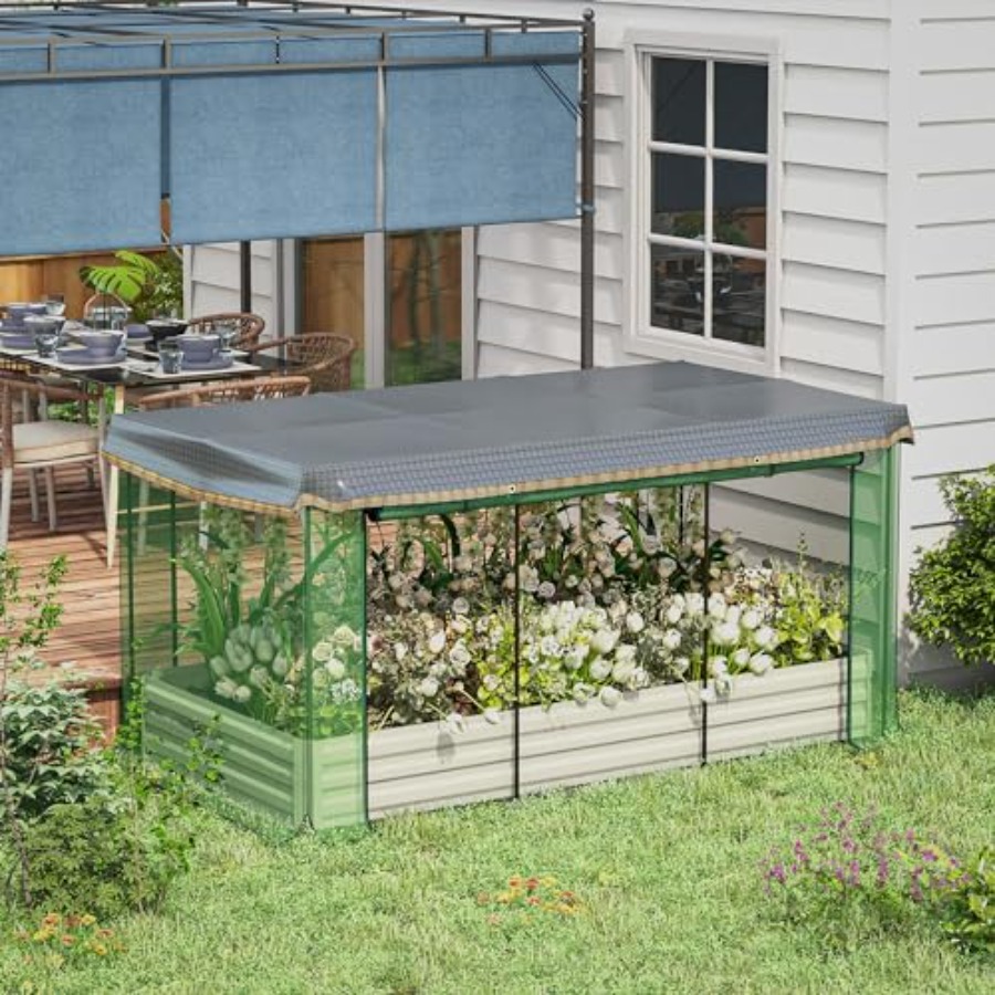 7,3 x 3,4 x 1 ft Galvanizli Yü - Raised Garden Bed incelemesi ve fiyatı
