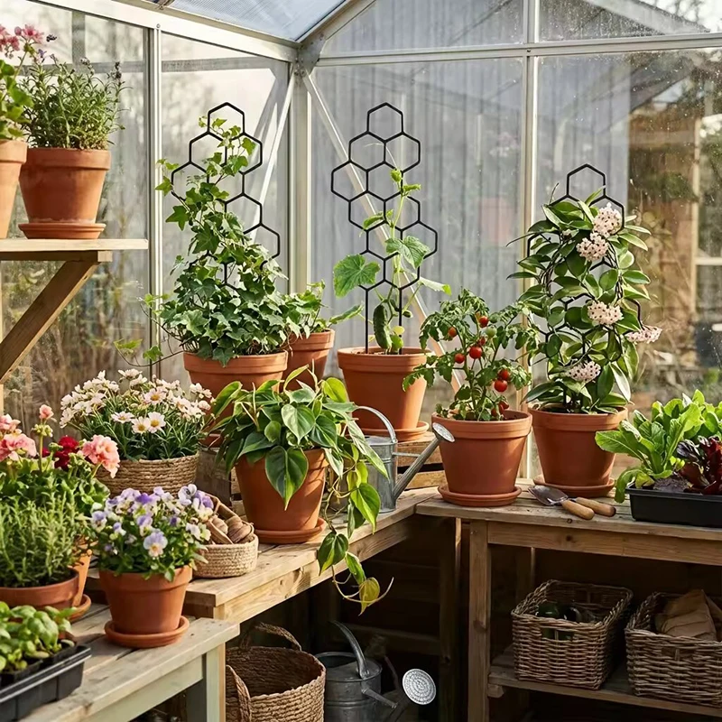 2/4 adet Petek Tasarımlı Bitki - Indoor Herb Garden incelemesi ve fiyatı