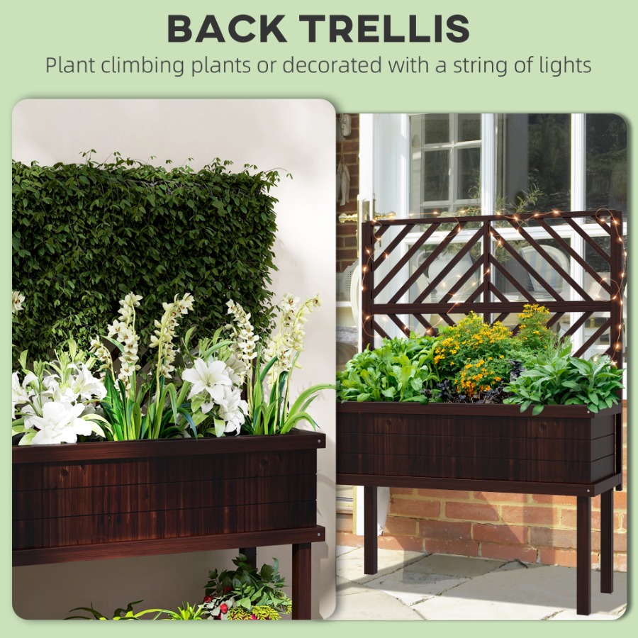 Tırmanıcı Bitkiler İçin Destek - Raised Garden Bed incelemesi ve fiyatı