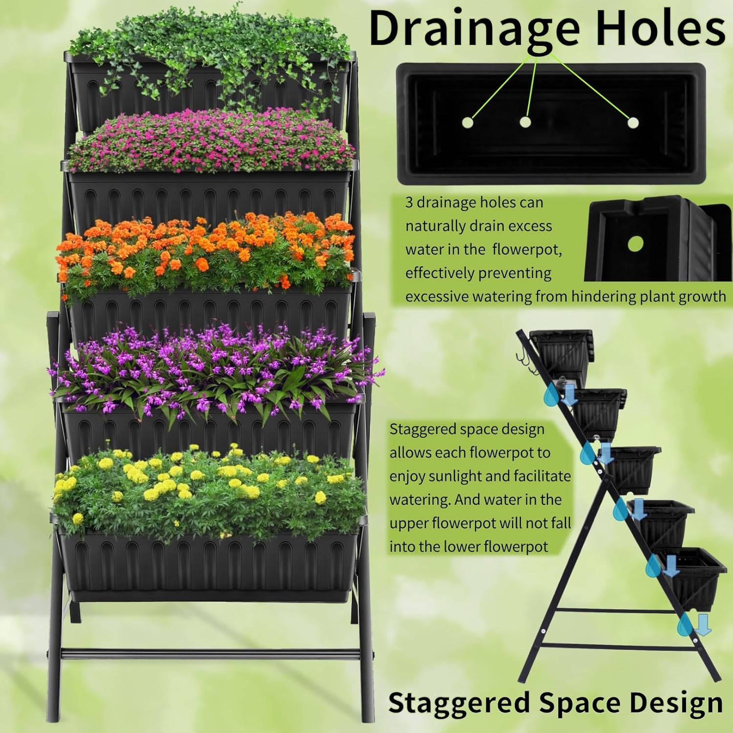 Dış Mekan Bahçe Veranda Avlu D - Vertical Planter incelemesi ve fiyatı