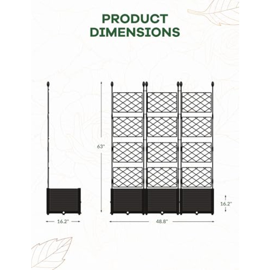 3 adet modüler yükseltilmiş ba - Raised Garden Bed incelemesi ve fiyatı