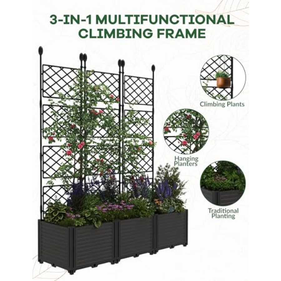 3 adet modüler yükseltilmiş ba - Raised Garden Bed incelemesi ve fiyatı