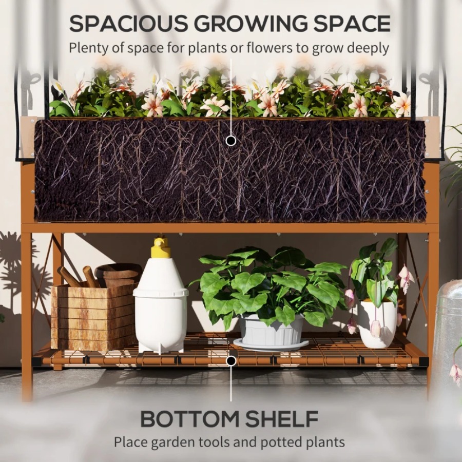 Ayaklı ve Kapaklı Yükseltilmiş - Raised Garden Bed incelemesi ve fiyatı