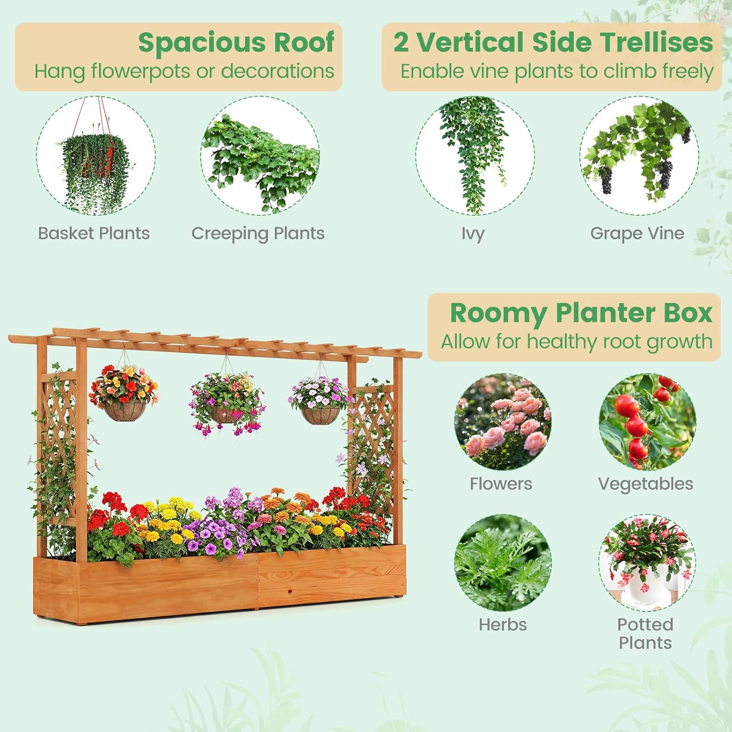 Açık Hava Veranda Yükseltilmiş - Raised Garden Bed incelemesi ve fiyatı