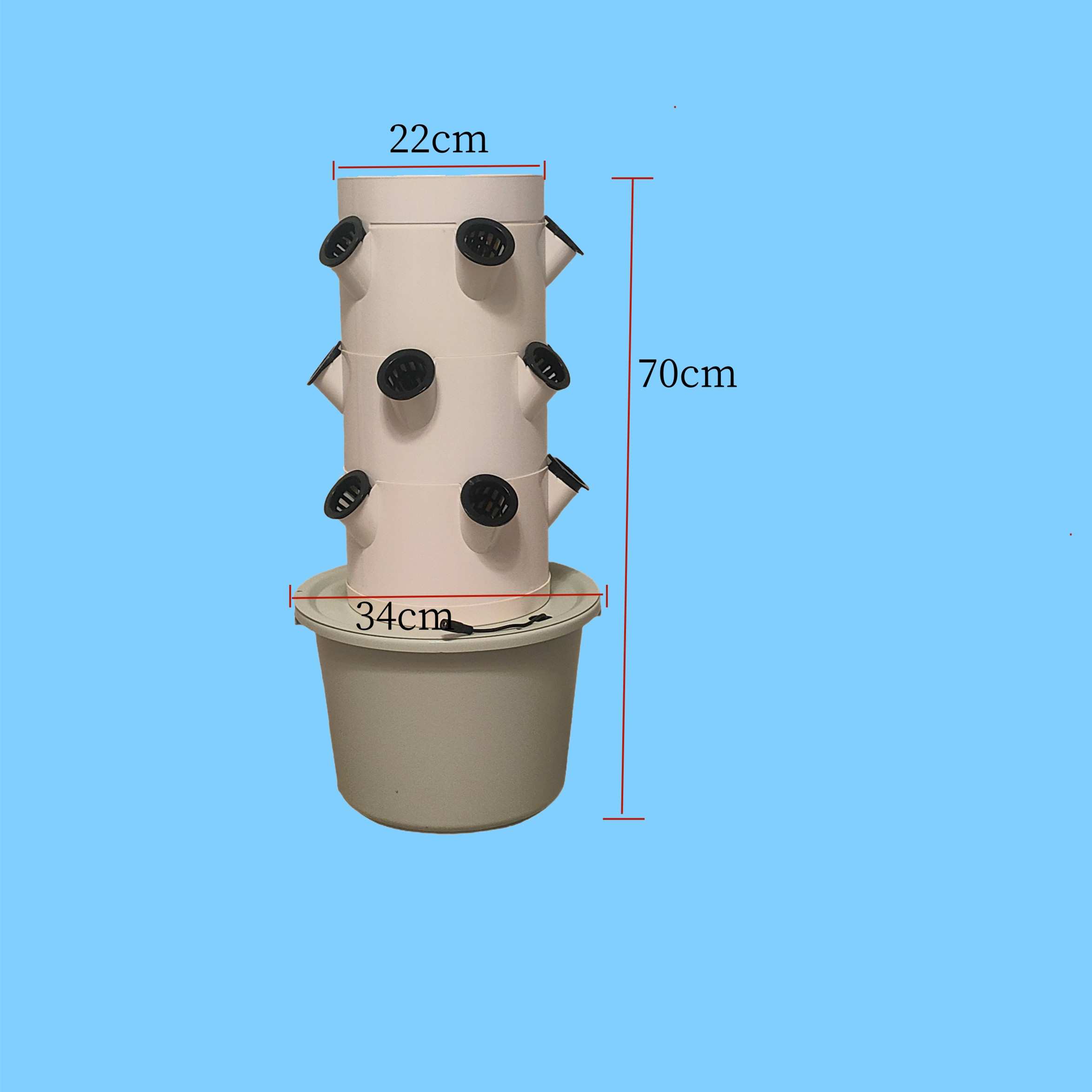 Dikey Hidroponik Yetiştirme Si - Indoor Herb Garden incelemesi ve fiyatı