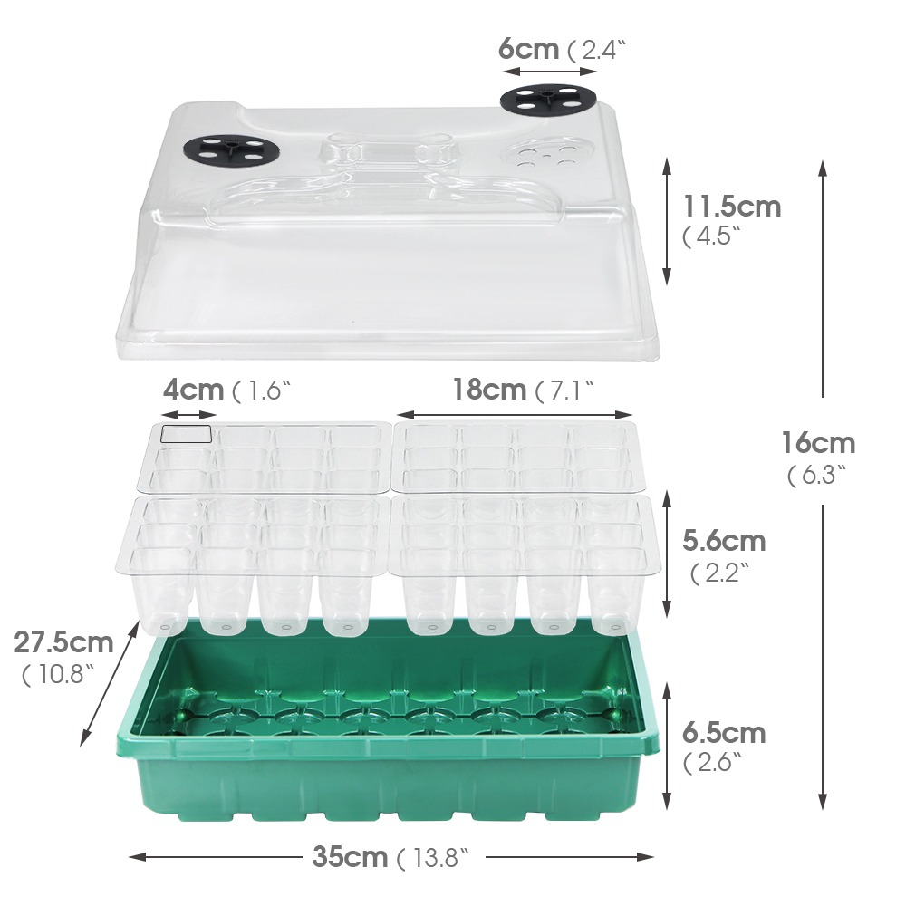Kış Fideleri Kutusu ısıtma yas - Seed Starter Tray incelemesi ve fiyatı